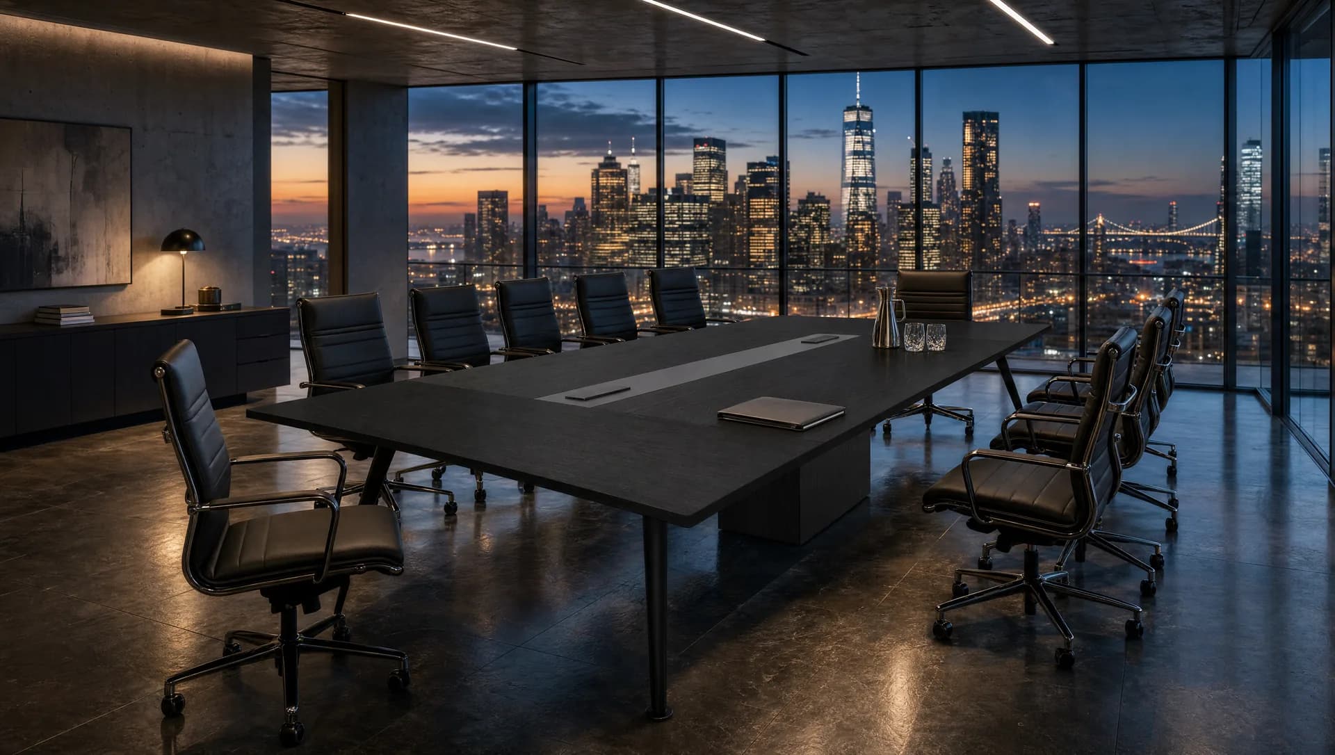 Corporate boardroom